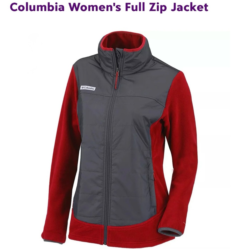 🦋 Women’s Colombia full zip jacket